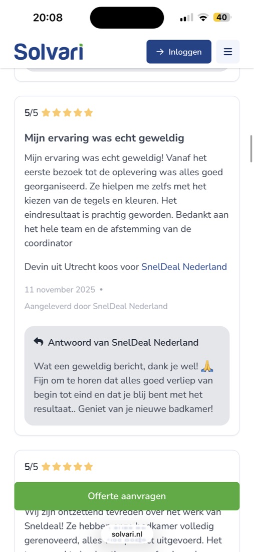 Vijfsterren-review: mijn ervaring was echt geweldig
